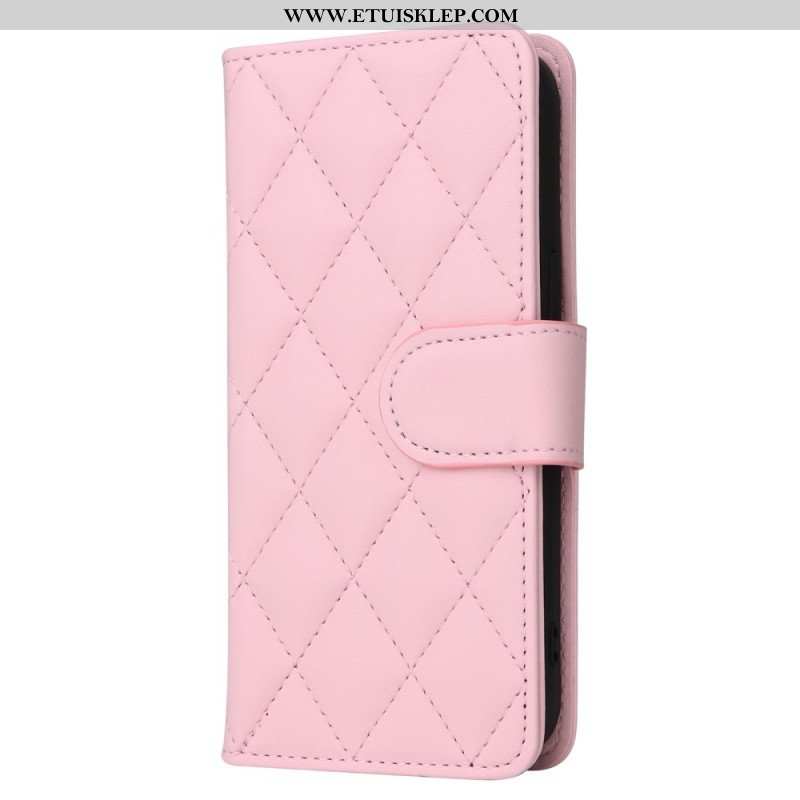 Etui Folio do iPhone 14 Pikowany Styl